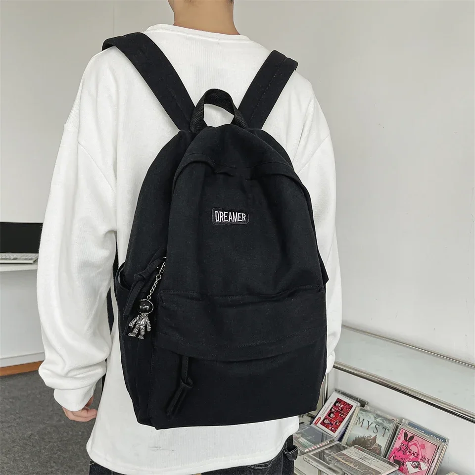 Fashion Big Backpack Lovers Travel Bagpack Women Laptop Mochila For Teenager Boys Bookbag New College School Bag Men Rucksack