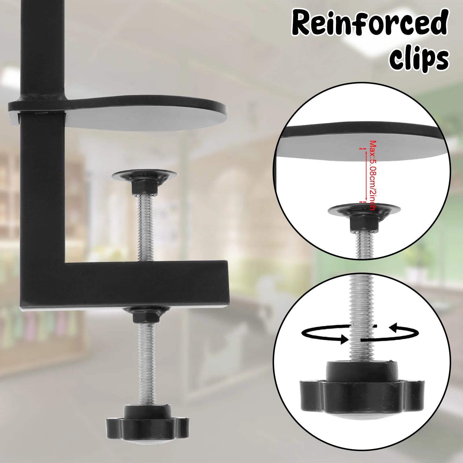 Dog Grooming Table Arm Bracket Clamp Height Adjustable Pet Fixed Grooming Stand Stainless Steel Pet Nail Clipping Haircut view 4