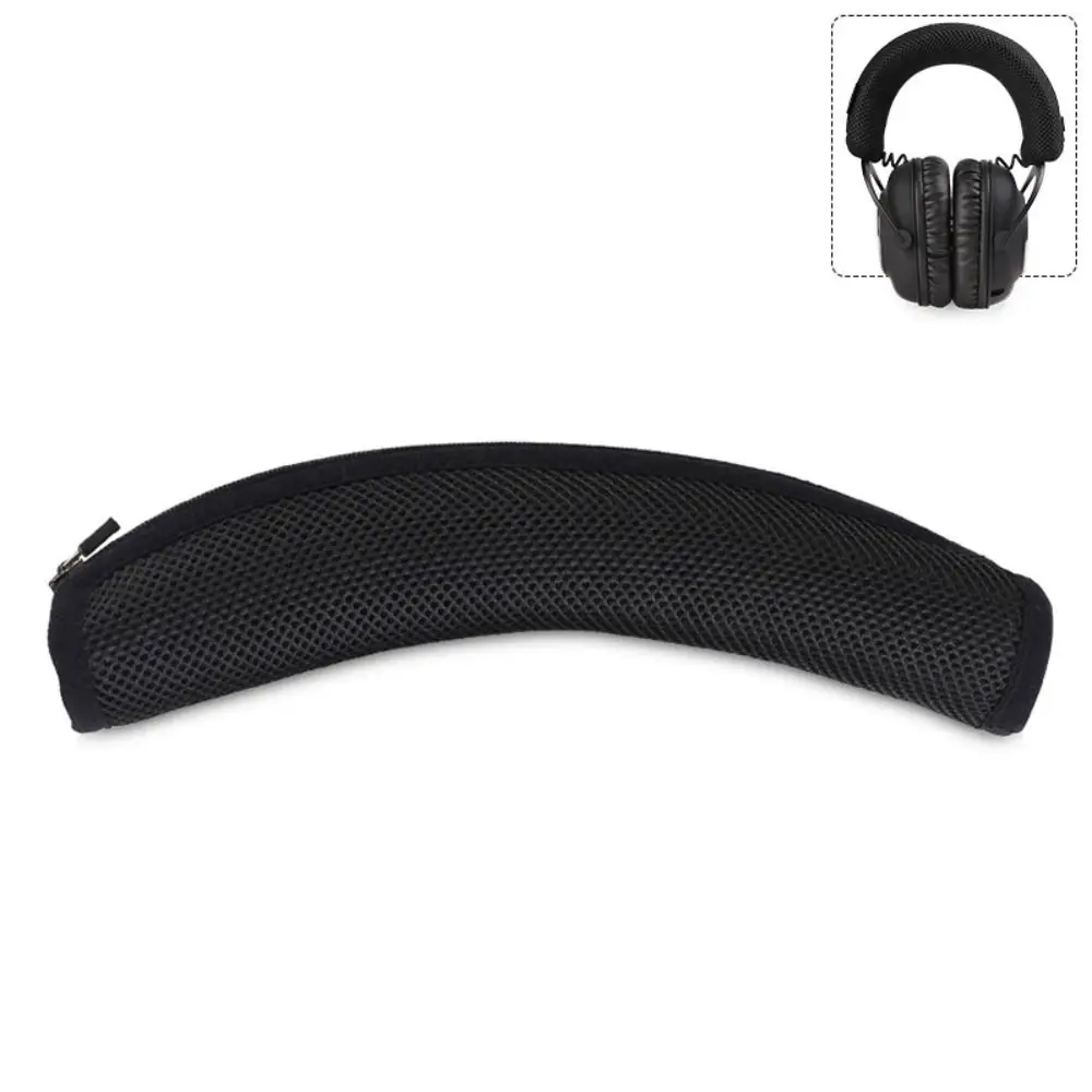 Zipper Lock Design Headphone Beam Protector Sleeve Sandwich Mesh Soft Head Beam Cover Washable for Logitech G PRO X 2/1 Gen