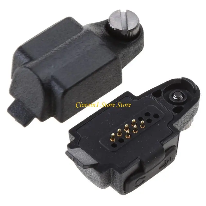 Walkie-Talkie Audio-Adapter Ersatz für GP328Plus Retevis RT29 RT48 RT82 Ailunce HD1 2-Pin Headset-Anschluss – Detail 1