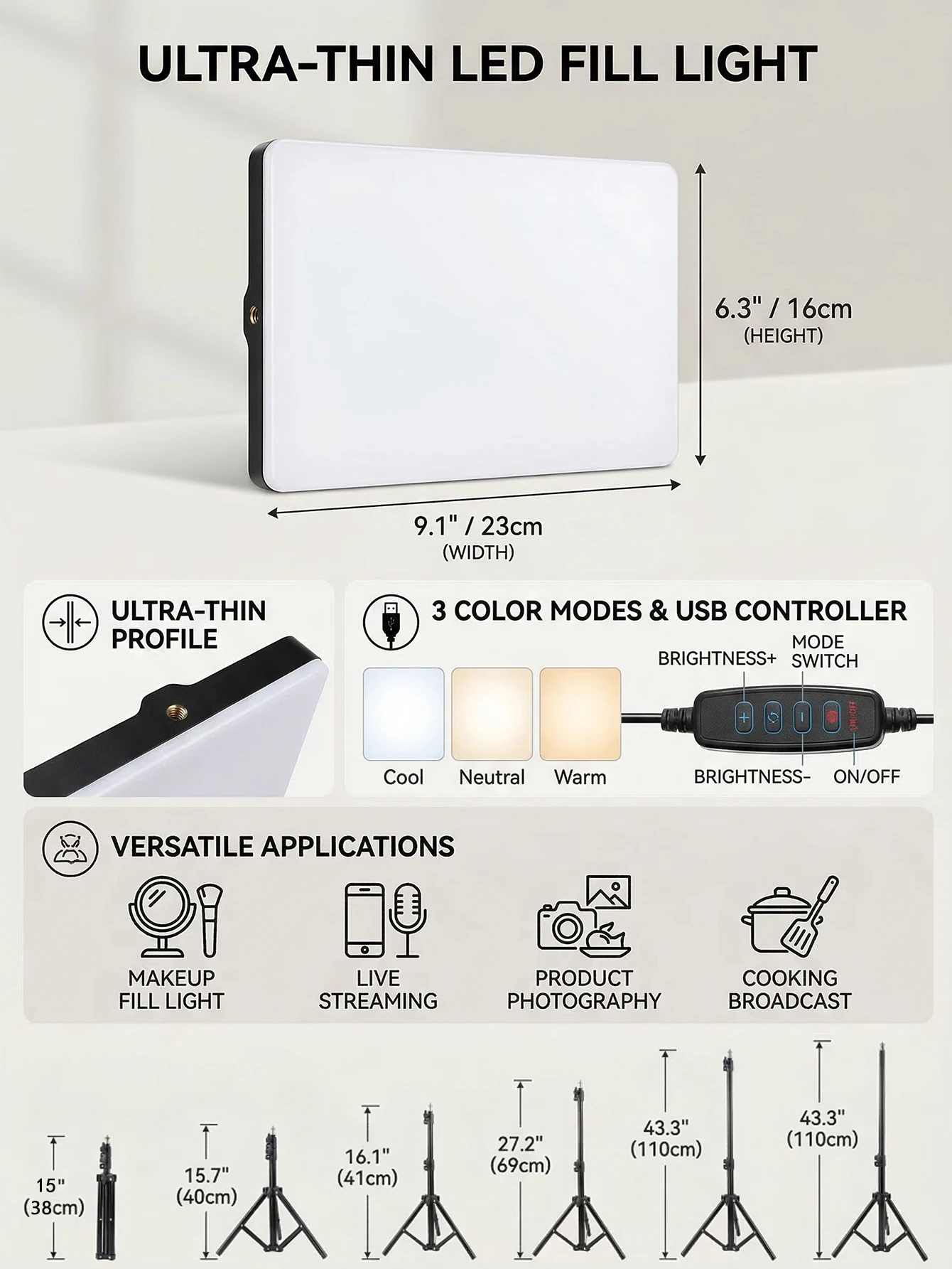 Set Lampu Ring untuk Live Stre - Photography Lighting Set ulasan dan harga