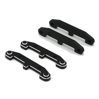 4Pcs Metal Lower Suspension Arm Mount EA1005 for JLB Racing CHEETAH 11101 21101 J3 Speed 1/10 RC Car Upgrade Parts