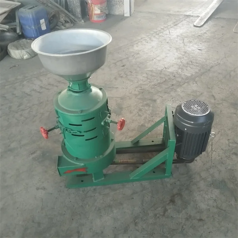 Small Vertical Type Rice Mill Cocoa Bean Coffee  Seed Peeling and Hulling Machine for Corn Sorghum Grape Seeds
