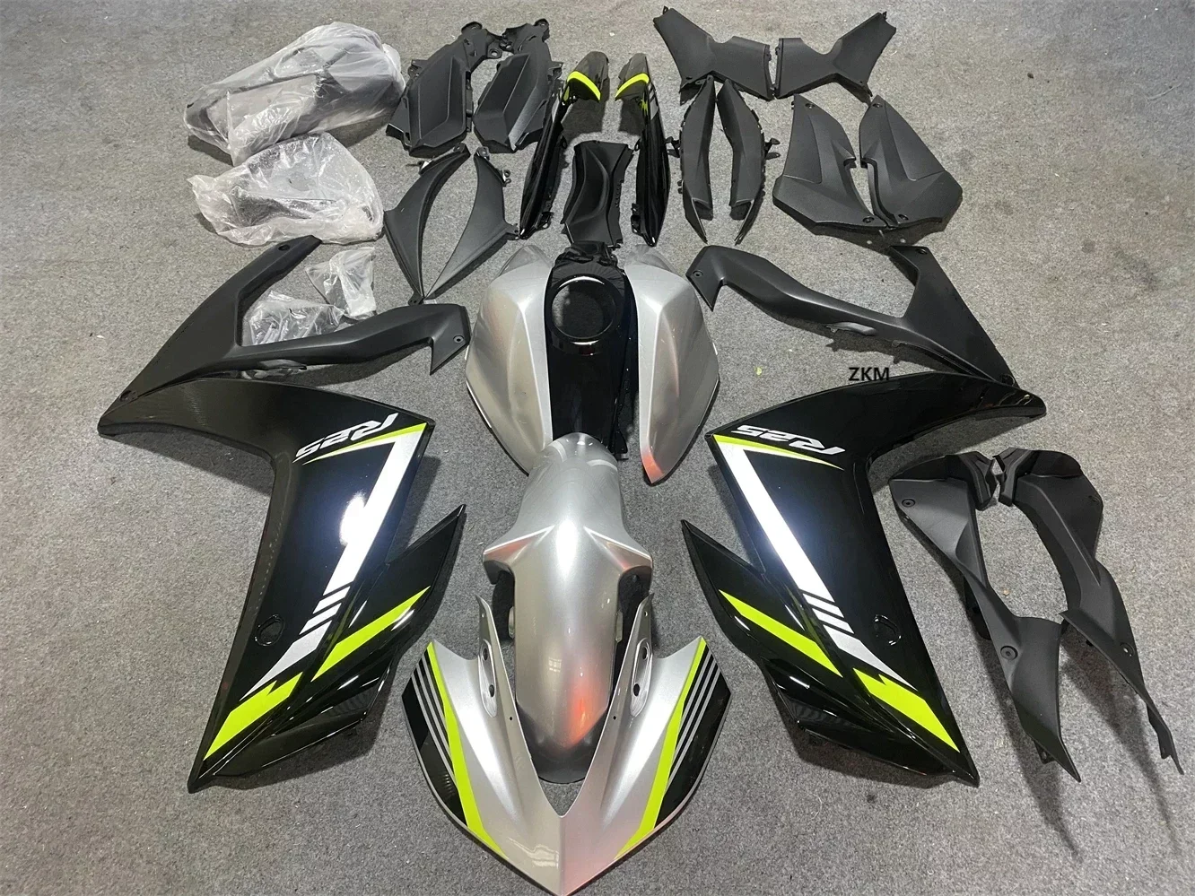 Injection Fairings for R3 2015 - 2017 R25 2016 Complete Panels 15 16 17 ABS Plastic Panels Kit Body Work Black silver