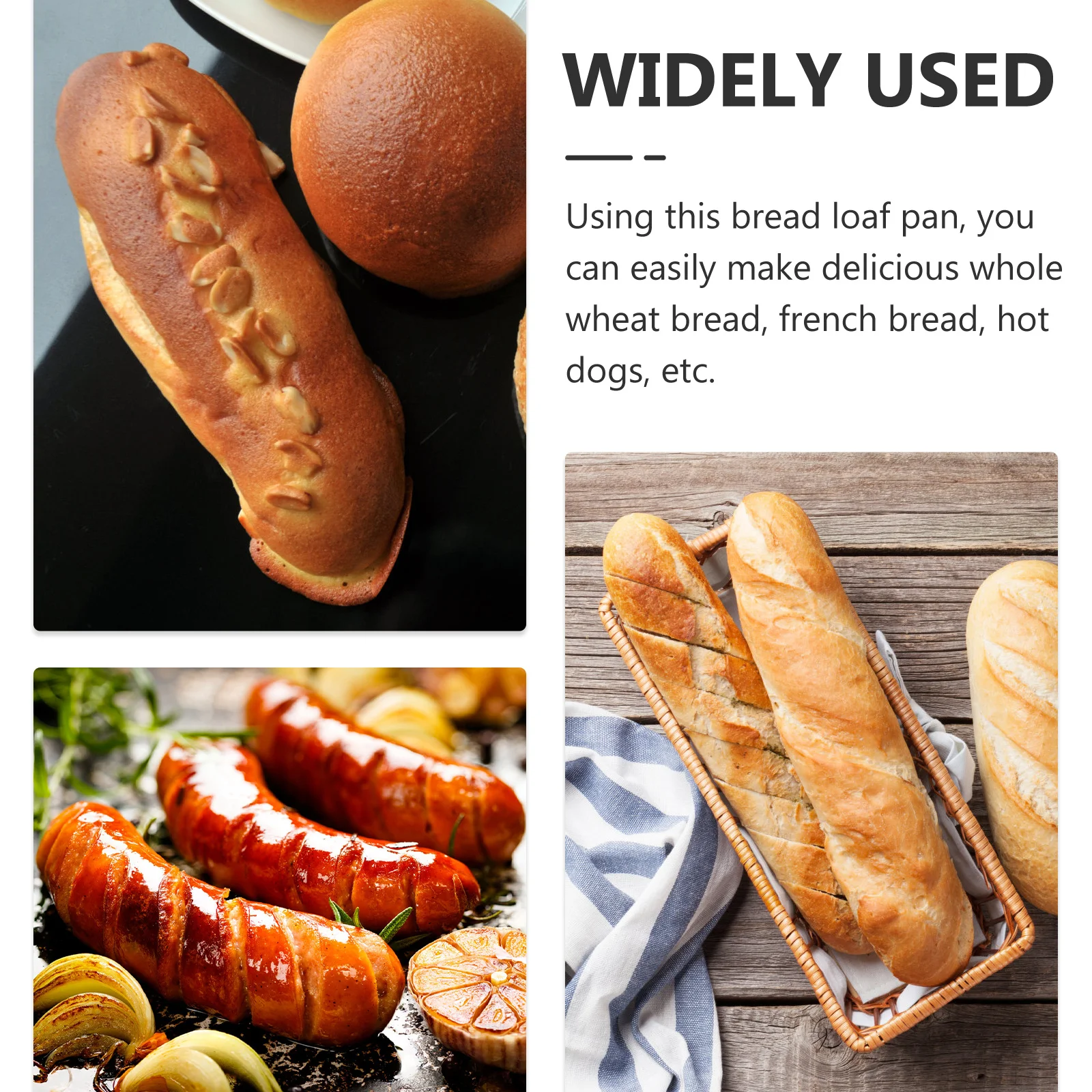 

Silicone Dish Oven Mold Loaf Baking Pan Lightweight Cake French Bread Bread Loaf Pan Maker Non Stick Kitchen Tool