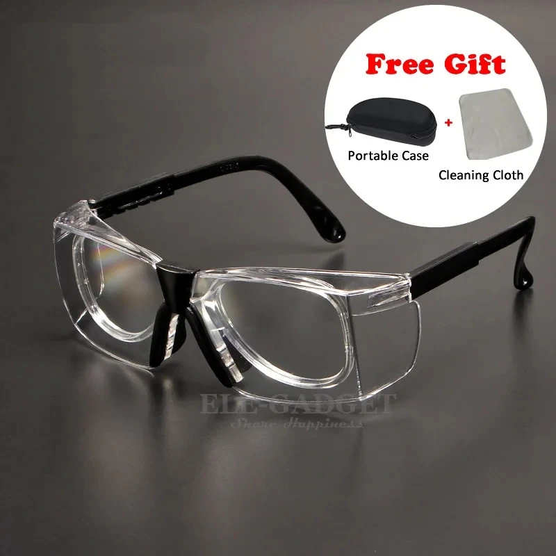 Anti-Splash Wind Dust Proof Protective Glasses Work Safety Goggles Optical Lens Frame For Research Cycling Safety Eyes Protector