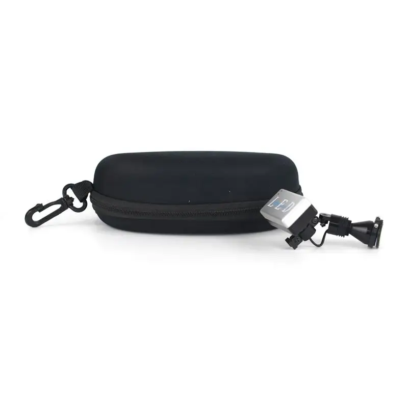 ATV Magnetic Powerful 50,000-lux Wireless Clip On Headlight With Battery For Binocular Loupes Glasses