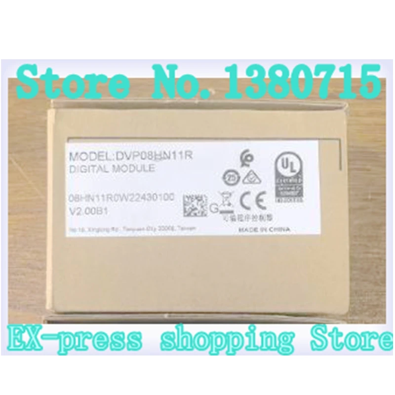 

Новый оригинальный цифровой модуль ПЛК DVP08HN11R EH2 серии 24 В постоянного тока 8DO релейный выход