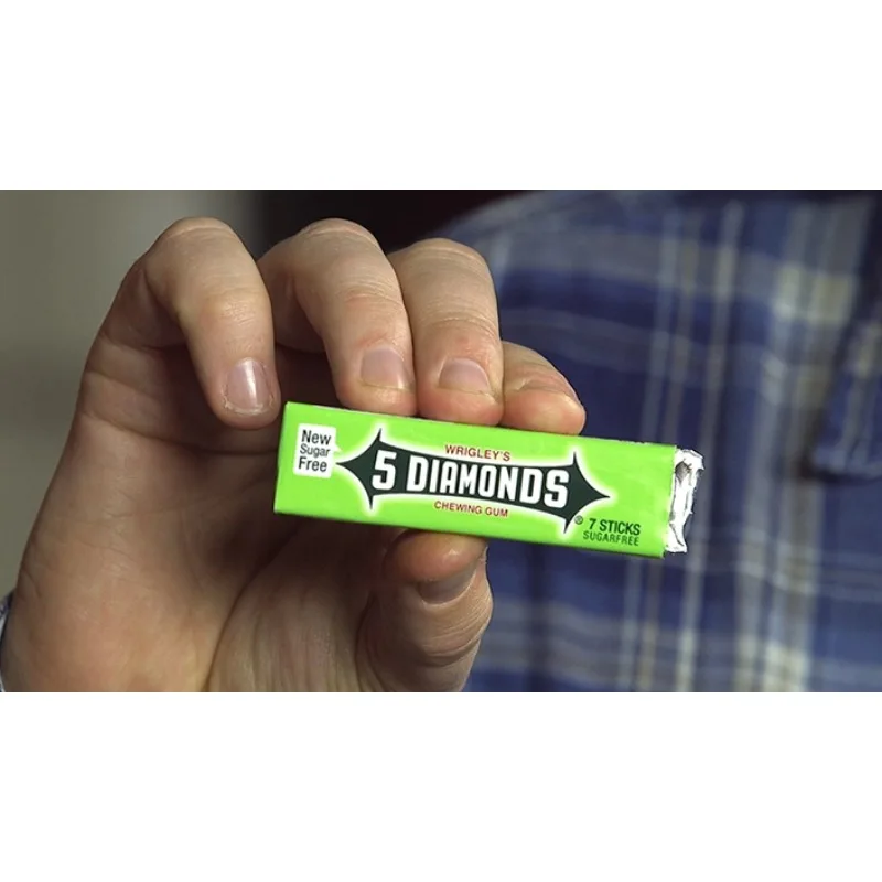 GUMFOUNDED By Steve Rowe (Gimmicks) Close Up Magic Tricks Illusions Card Magia Props Magician Toy Joke Street Bar Trick Games