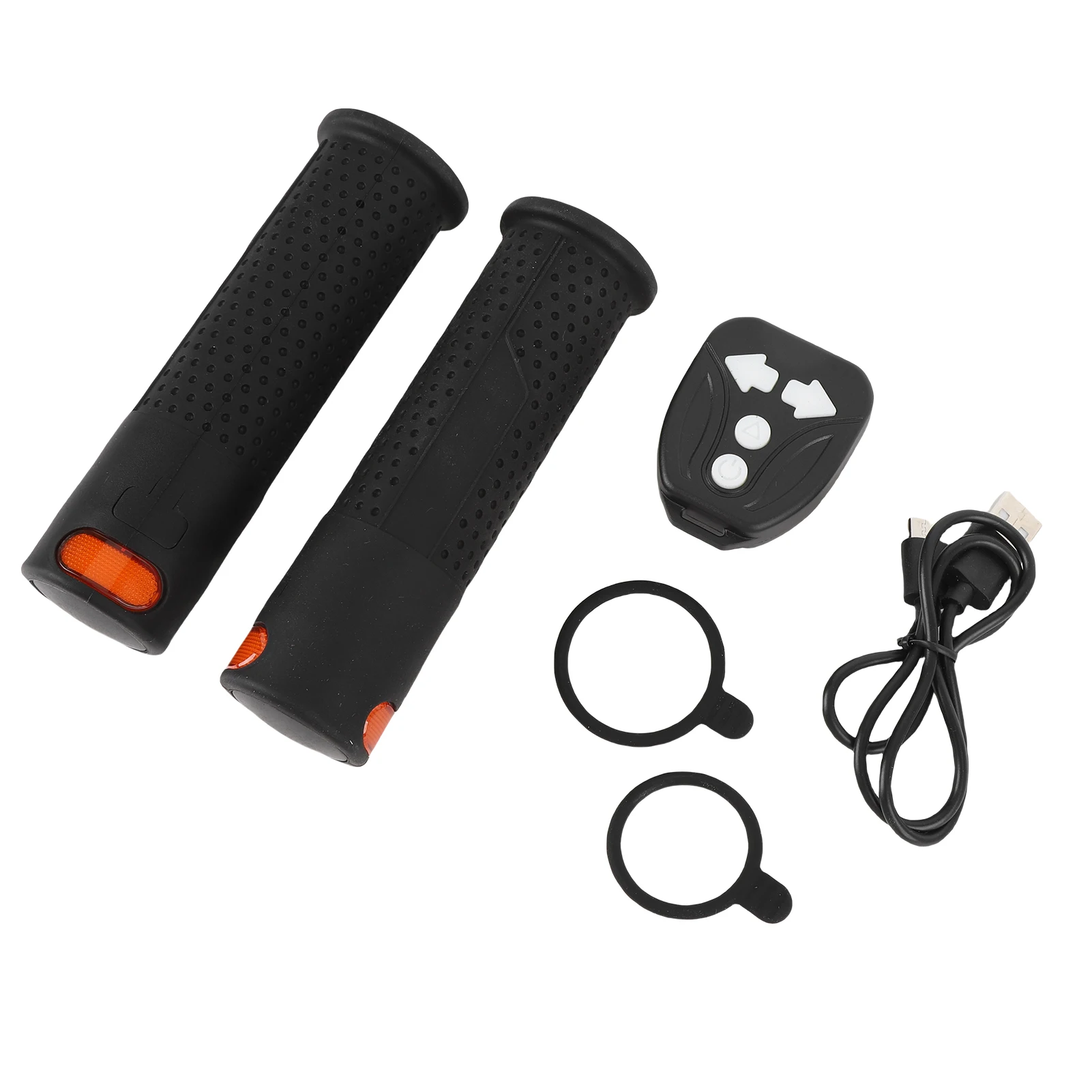 

Grip Fit for M365 Scooter Rubber Scooter Handlebar Grip with Wireless Remote Control Turn Signal Light