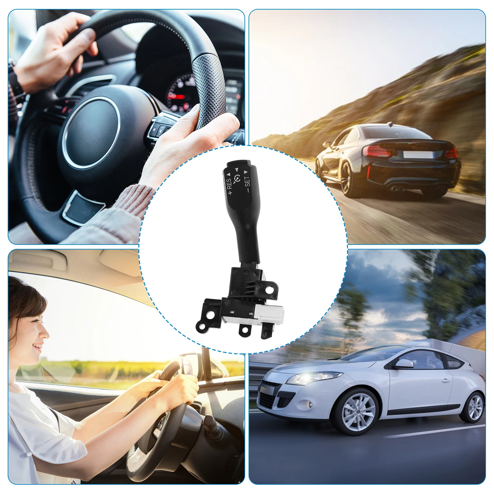 

Reusable Plastic Cruise Control Switch Sturdy Auto Repair Supply Car Replacement Parts Precise Speed Control Durable Long Life
