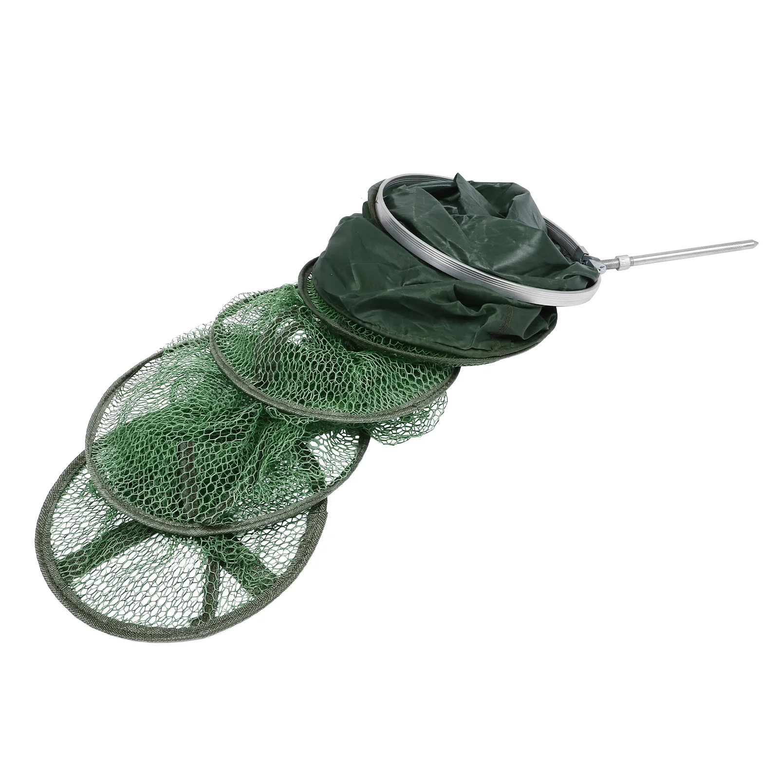 

Durable Mesh Folding Pond Fish Container Boat Fish Container Tuck Fishing Tools Net Fishing Tuck Net Strong Capacity