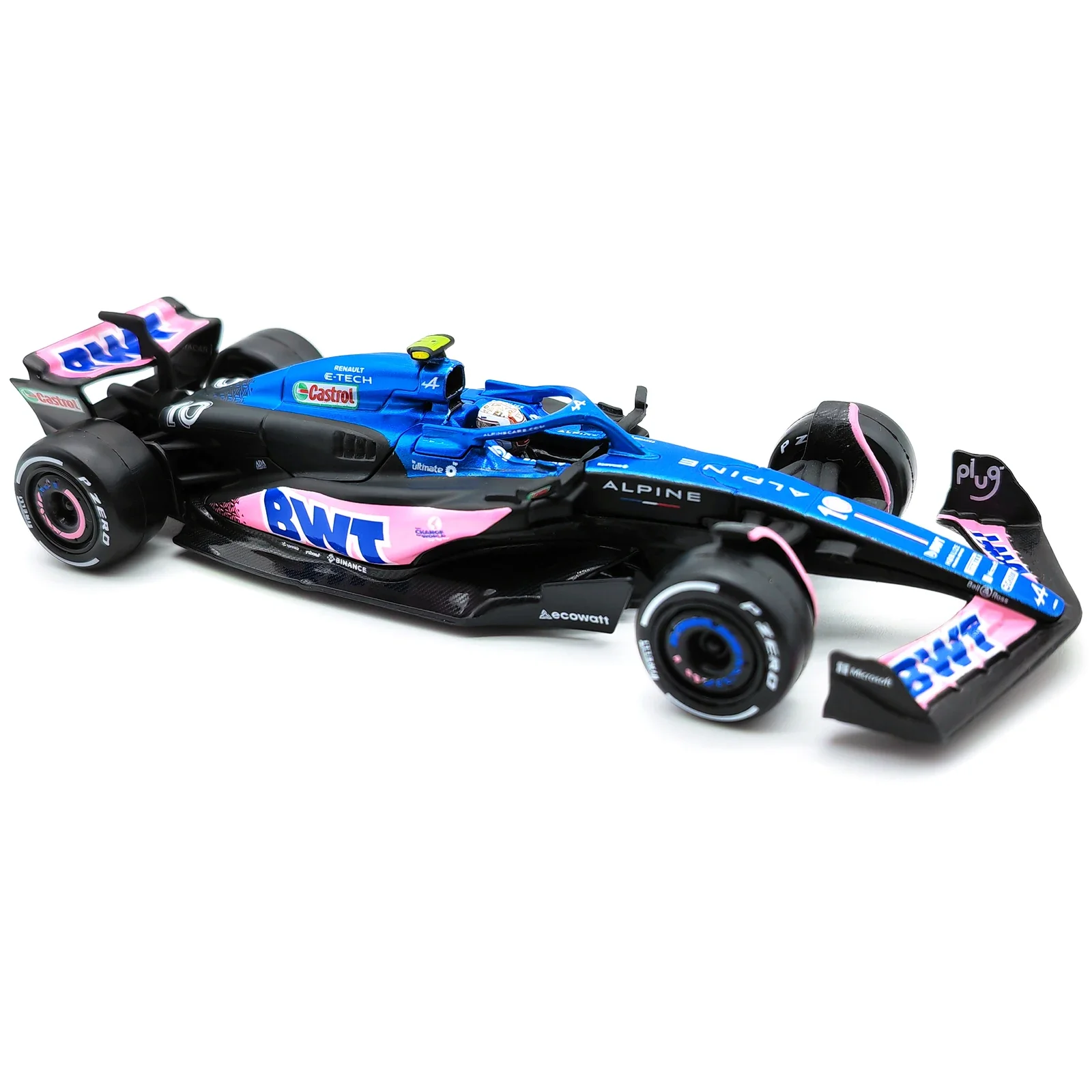 Bburago 1:43 BWT Alpine F1 A525 2025 Formel 1 Legierungs-Druckguss-Modellauto # 10 Pierre Gasly # 43 Franco Colapinto Sammler-Spielzeug Geschenk – Detail 27
