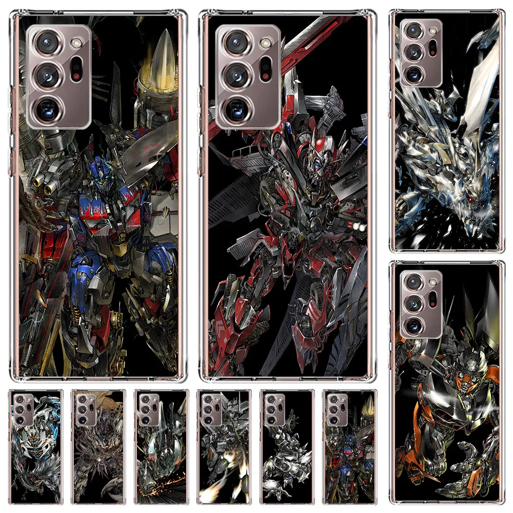 Optimus Prime Cybertron Sentinel Prime Shell for Samsung Galaxy Note 10 Plus 20 Ultra 9 10 Lite 8 TPU Phone Case J4 J6 2018 M21