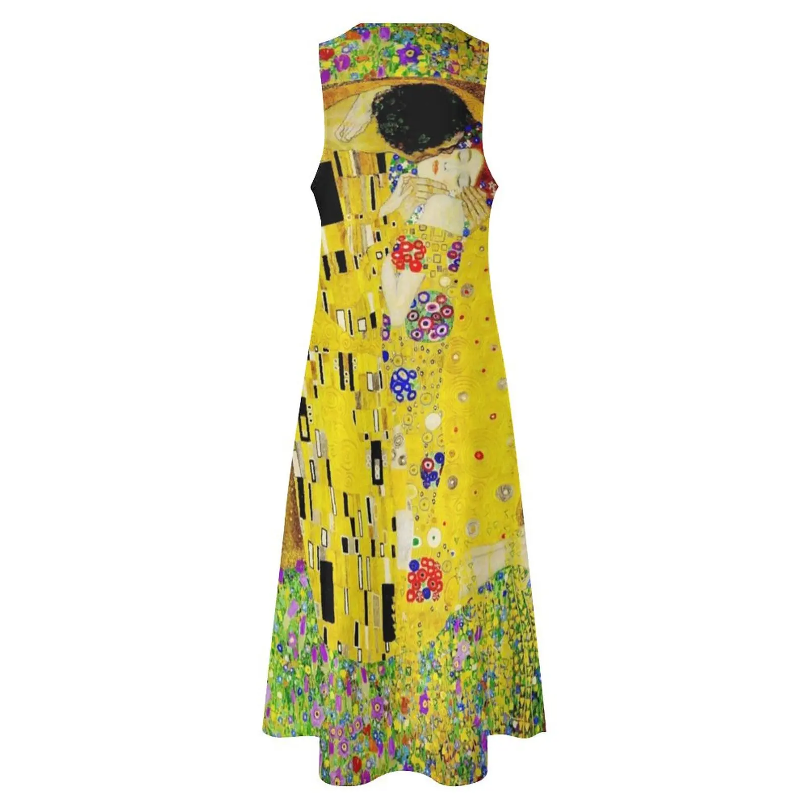 The Kiss by Gustav Klimt Liebespaar-Vestido largo para amantes, vestidos de novia, ropa femenina