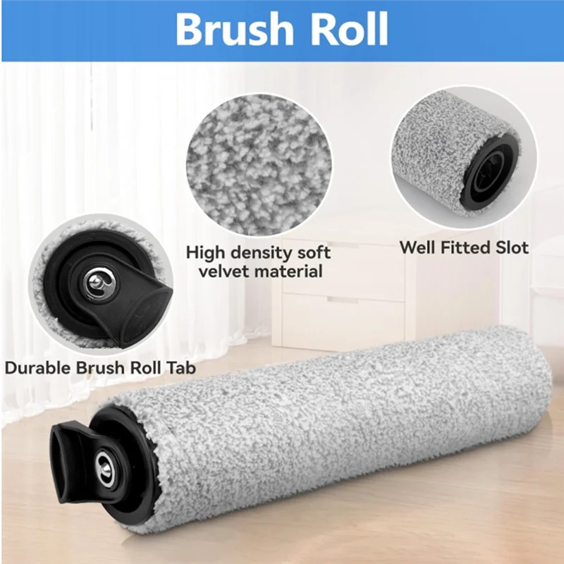 TCF-Per Tineco Ifloor 3 e Floor One S3 Rulli spazzola di ricambio e filtri Hepa Parti per aspirapolvere asciutto e bagnato senza fili