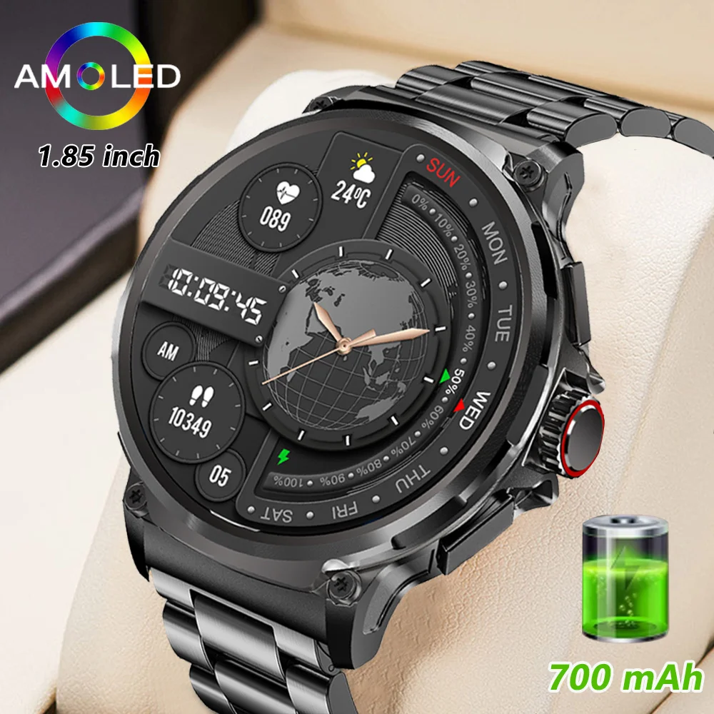 

Новые смарт-часы V69 с HD-дисплеем 1,85 дюйма, Bluetooth-вызовами, спортивным фитнес-трекером, пульсометром, 710 мАч для мужчин