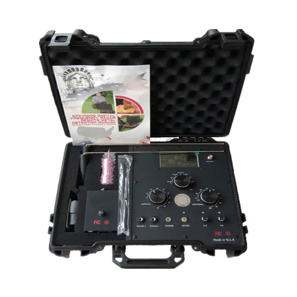 Gold, Silver, Copper And Gemstone Archaeological Detector EPX10000 Remote Metal Detector