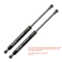 BOXI 2Pcs Rear Trunk Gas Spring Shock Lift Strut Support 8104203 893827552 For Audi 80 89 89Q 8A B3 1986 - 1991 Lift Struts