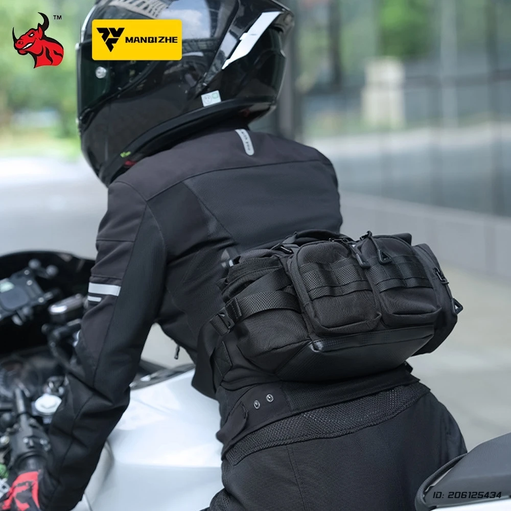 

Waist Bags for Men Women Motorcycle Bag Wear-resistant Waterproof Outdoor Tactical Backpack Waist Pack Camping Hiking Sport Bag
