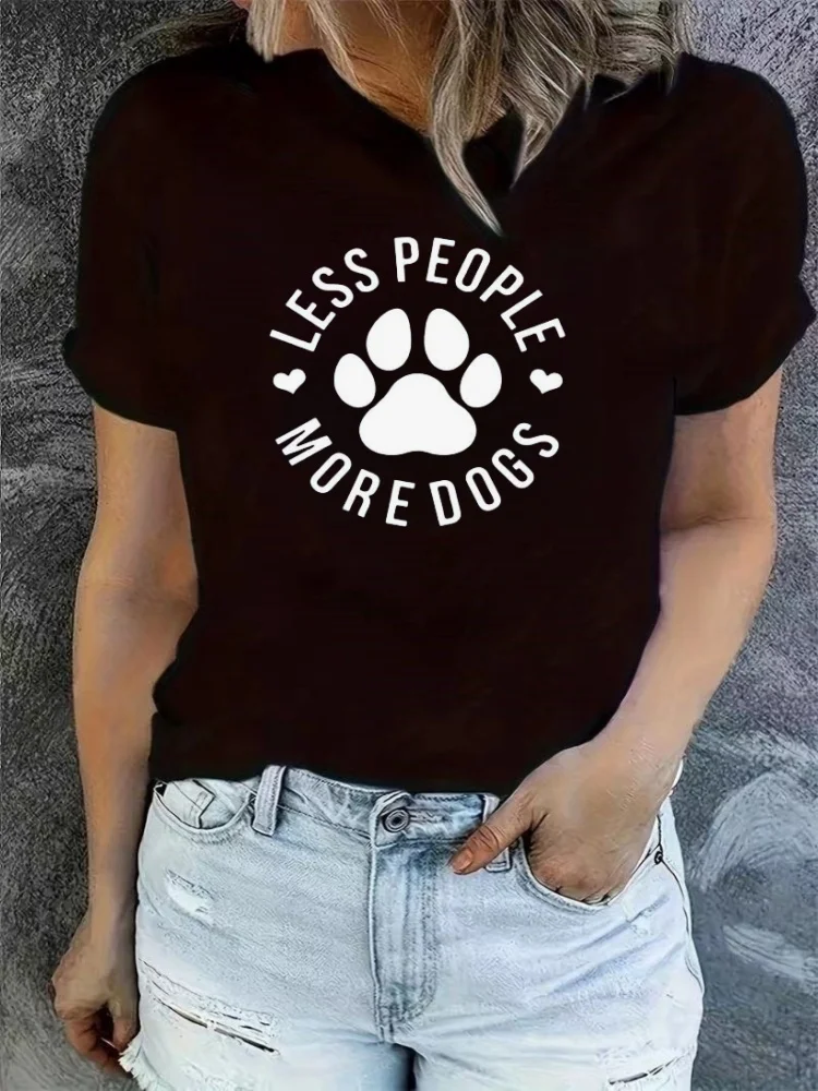 Less people more dogs (футболка, футболки, принтом, собак) купить от 389,00 руб. Толстовки и Кофты на 1rub.ru