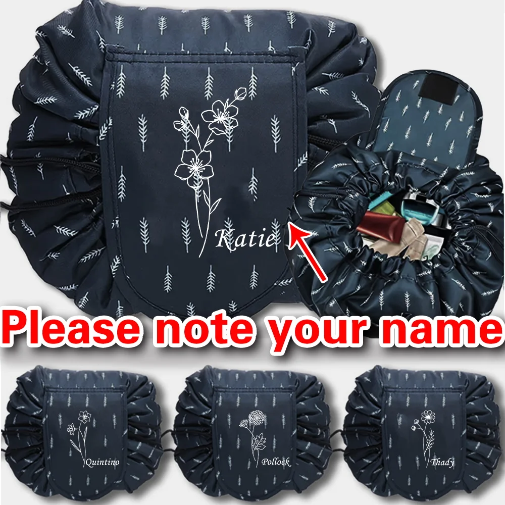 

Women's Cosmetic Bag Travel Business Makeup Multifunctional Storage Bag Portable Large-capacity Drawstring Cosmetic Bag