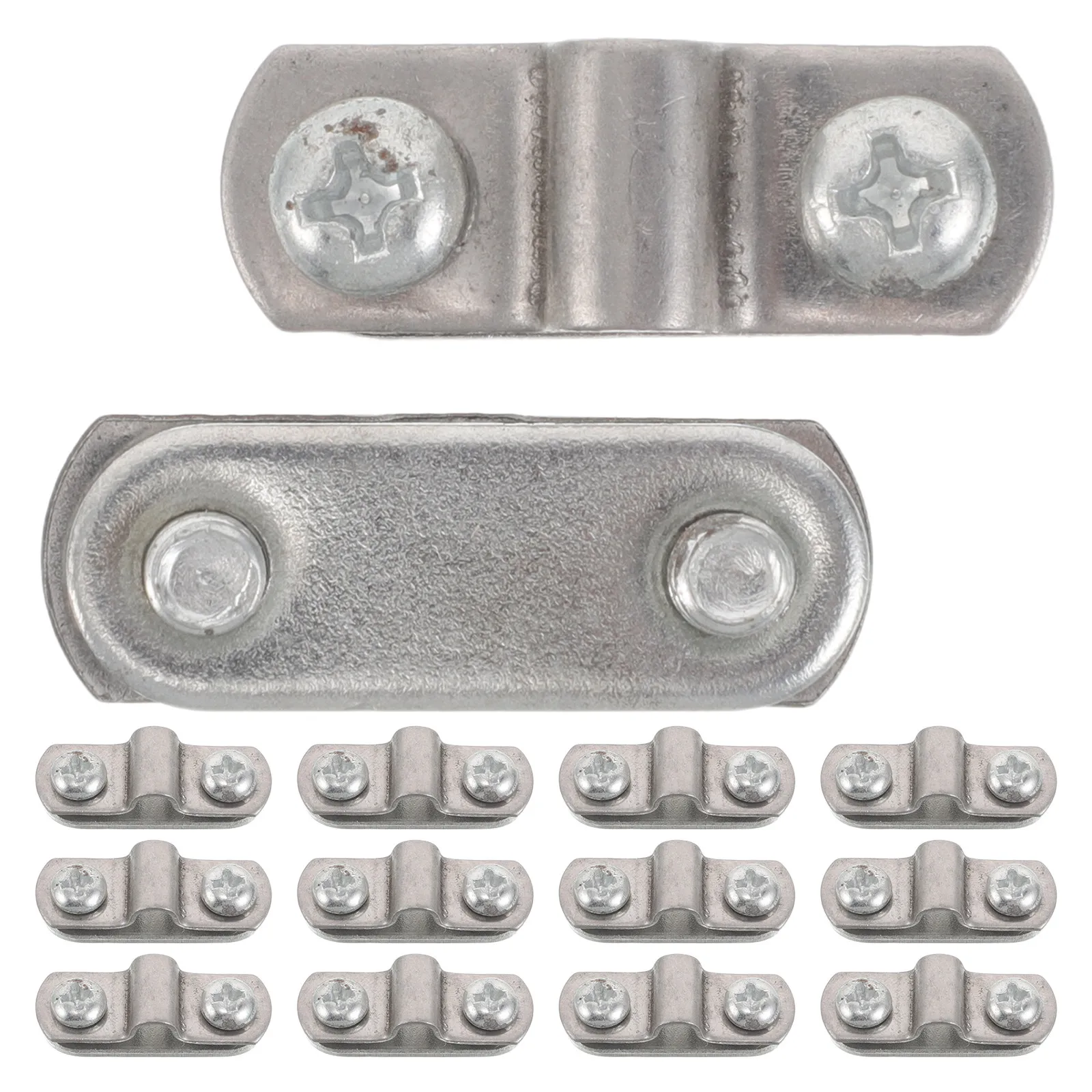 

20Pcs High Strength Bike Fixing Clamps Alloy Mudguard Bracket Screws Bicycle Leg Clamp Mounting Accessories for Repair