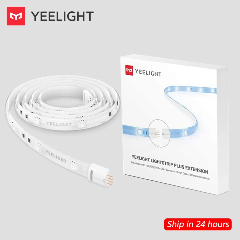 Yeelight Lightstrip Plus Extension YLOT01YL 1m RGB Led Color Smart light strip APP control Work with Google Home Mi Home Alexa