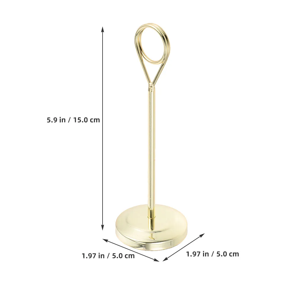 2 pcs Holder Card Display Office Halloween Christmas New Year Card Holder Table Number Card Number Holder Table Seat