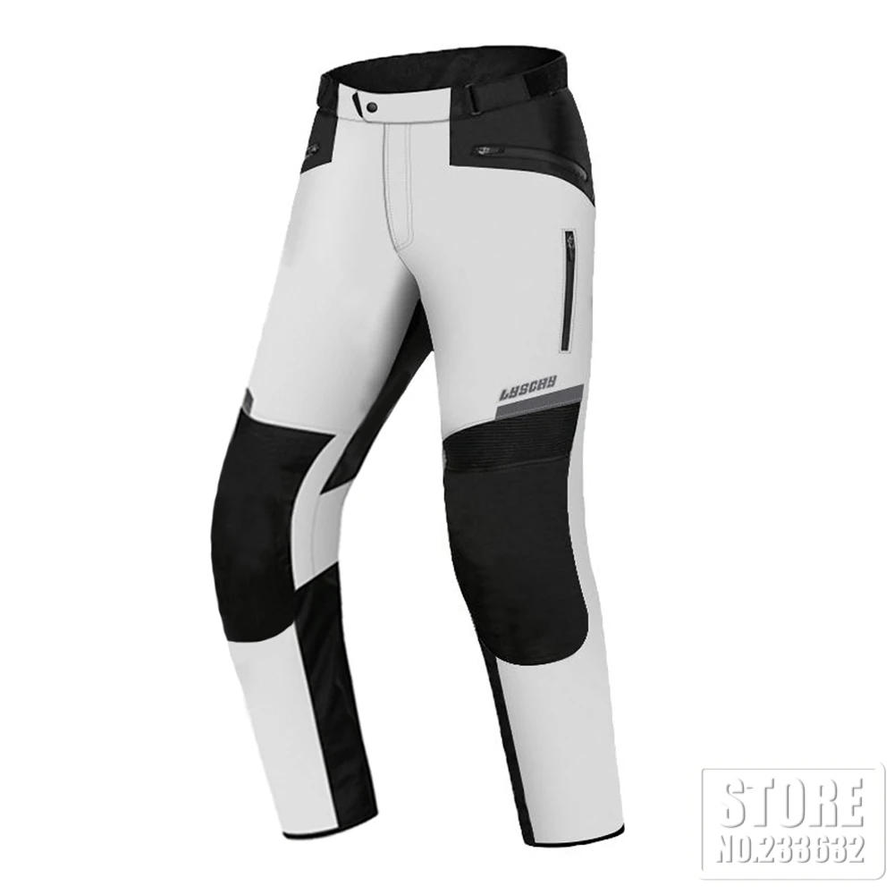 LYSCHY Motorjas Broek Pak Koudbestendig Waterdicht Winter Heren Motorrijden Moto Jas Beschermende uitrusting Armor Kleding