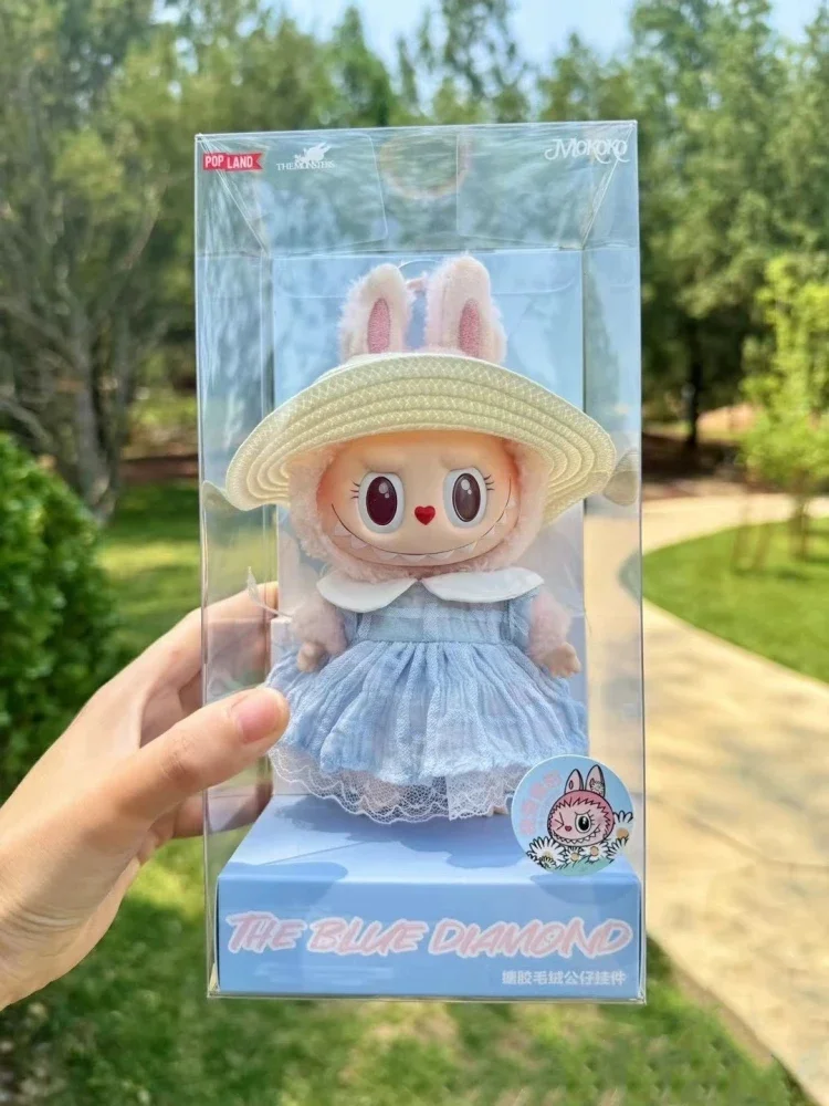 Genuine Mokoko Summer Party Series 3.0 Pendant Labubu Vinyl Plush Doll Hipster Play Dolls Collection Decoration Girl's Toy Gift