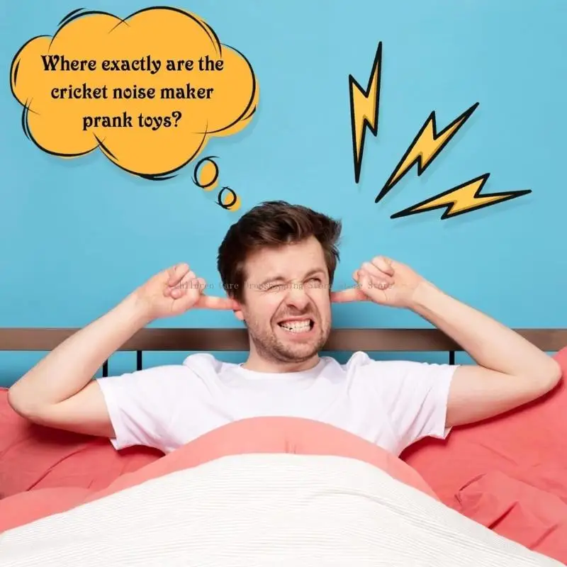 Suono multiplo invisibile ANNULIBILE Prann Noisemaker con beep cricket Abbaia Effetti sonori del suono Gag Office Gag Gift