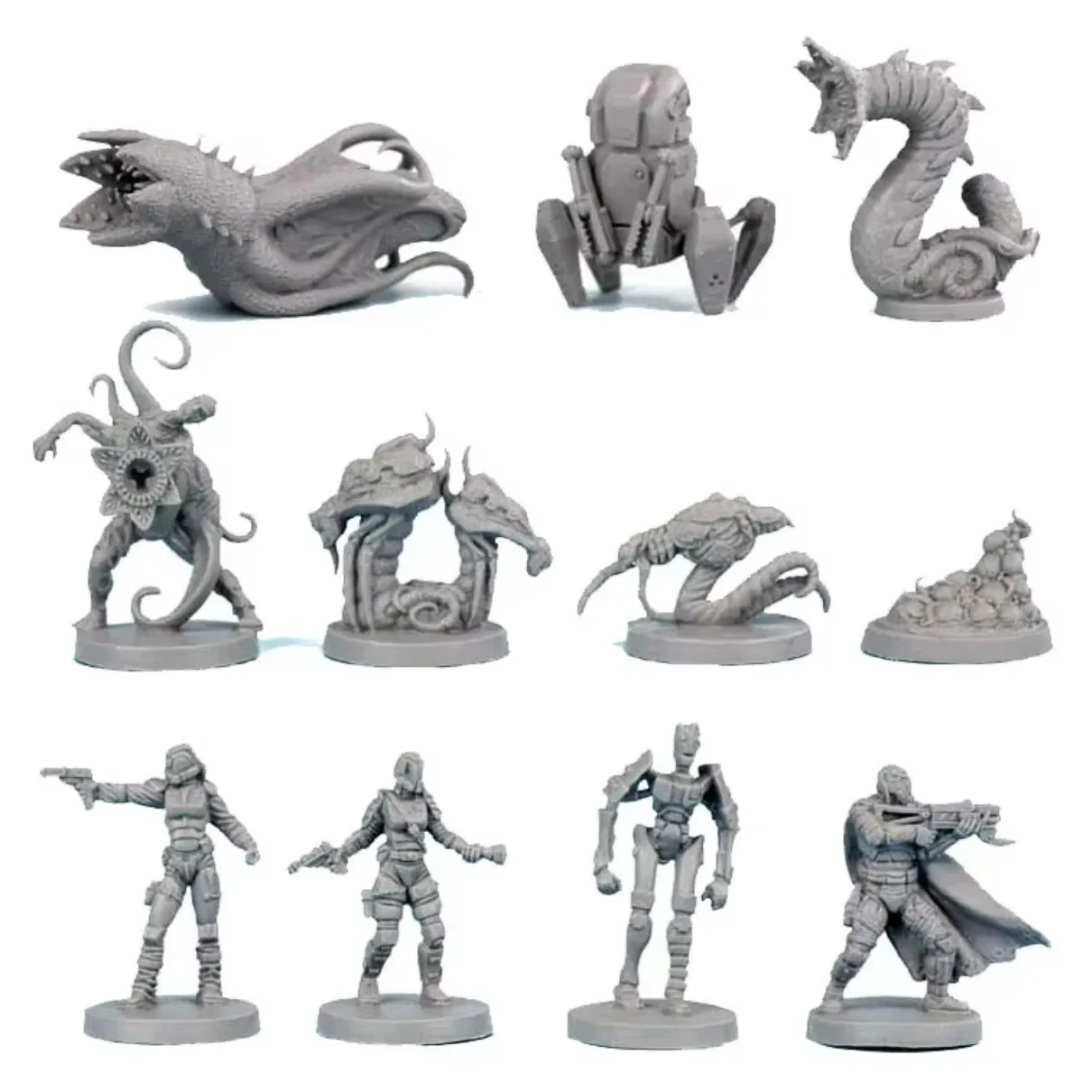 Настольная игра TRPG, научная фантастика, космическая война, миниатюры, император, фримен, человеческий воин, робот, песочный червь, модели монстров, фигурки