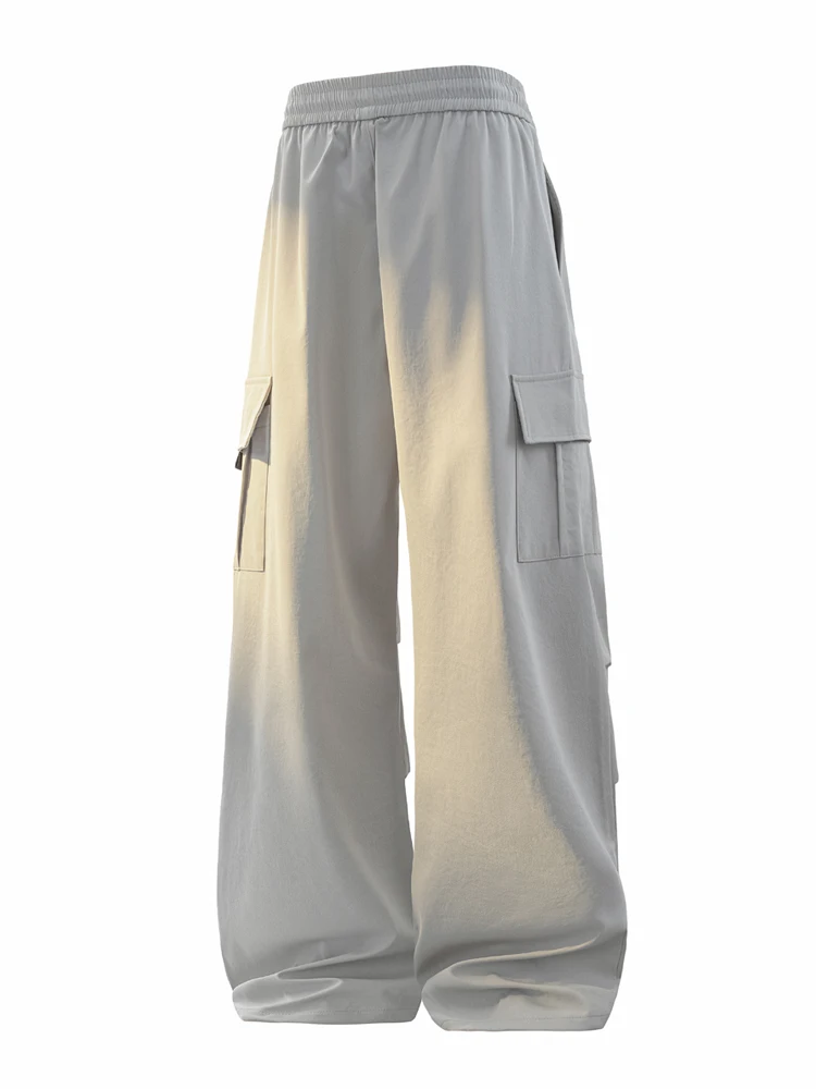 

American Style Workwear Outdoor Cargo Pants Men's Autumn New Fashion Loose Straight Casual All-Match Leisure Paratrooper Pants