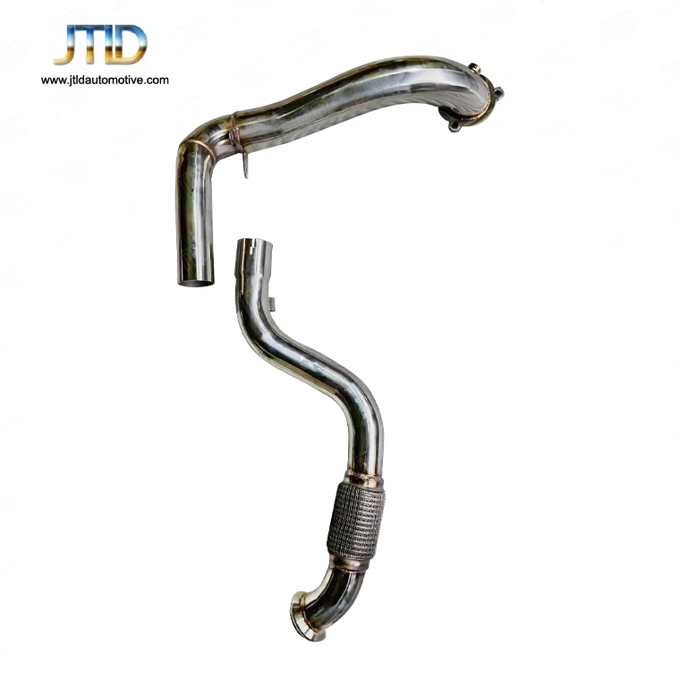 Exhaust Manifold Downpipe for Benz  A250 CLA250  Car Accessories Without Catalytic Converter and heat shield