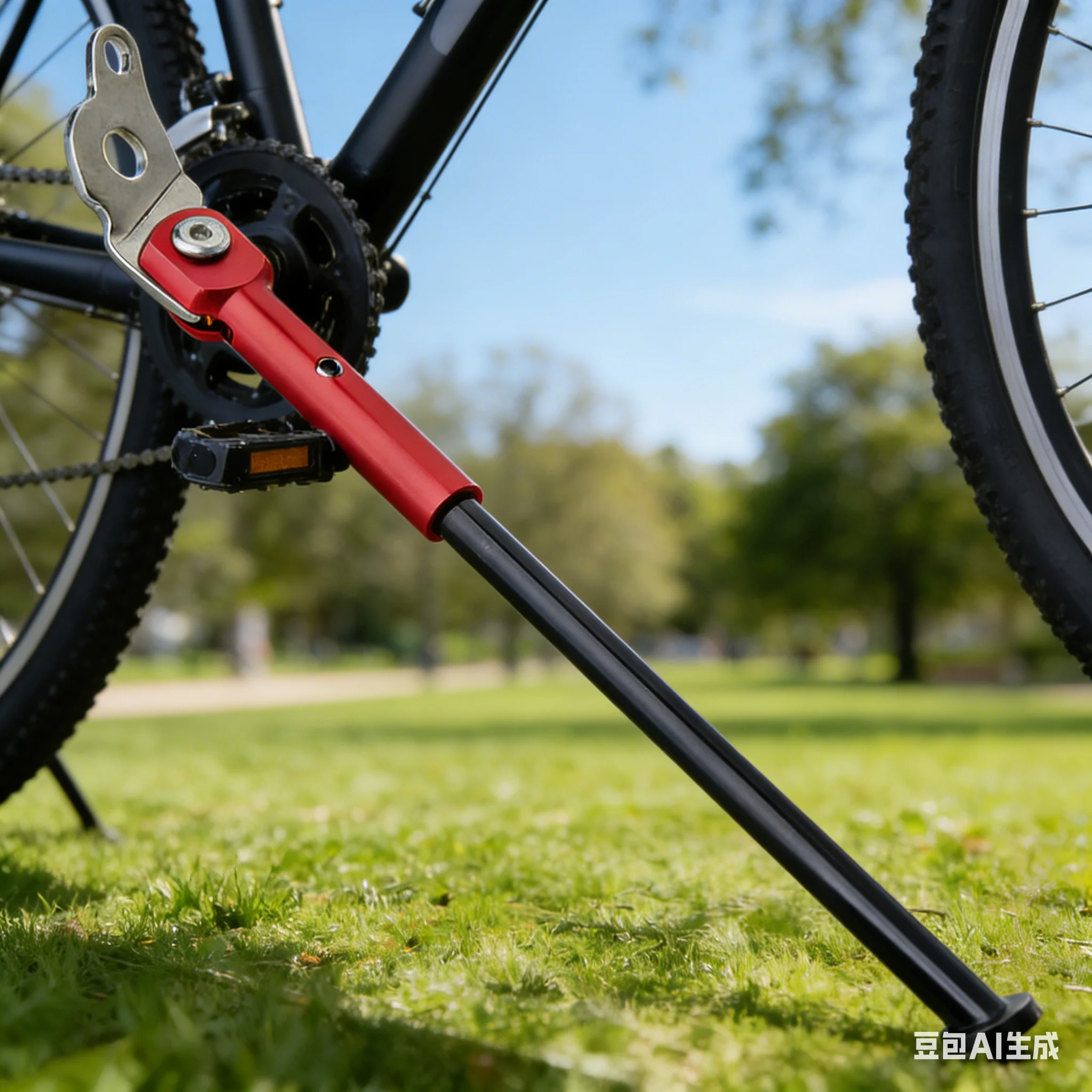 

Bike Right Kickstand For 20inches Folding Bike Quick Release Non-slip For Dahon 406 Bike Replacement Cycling Replacement Parts