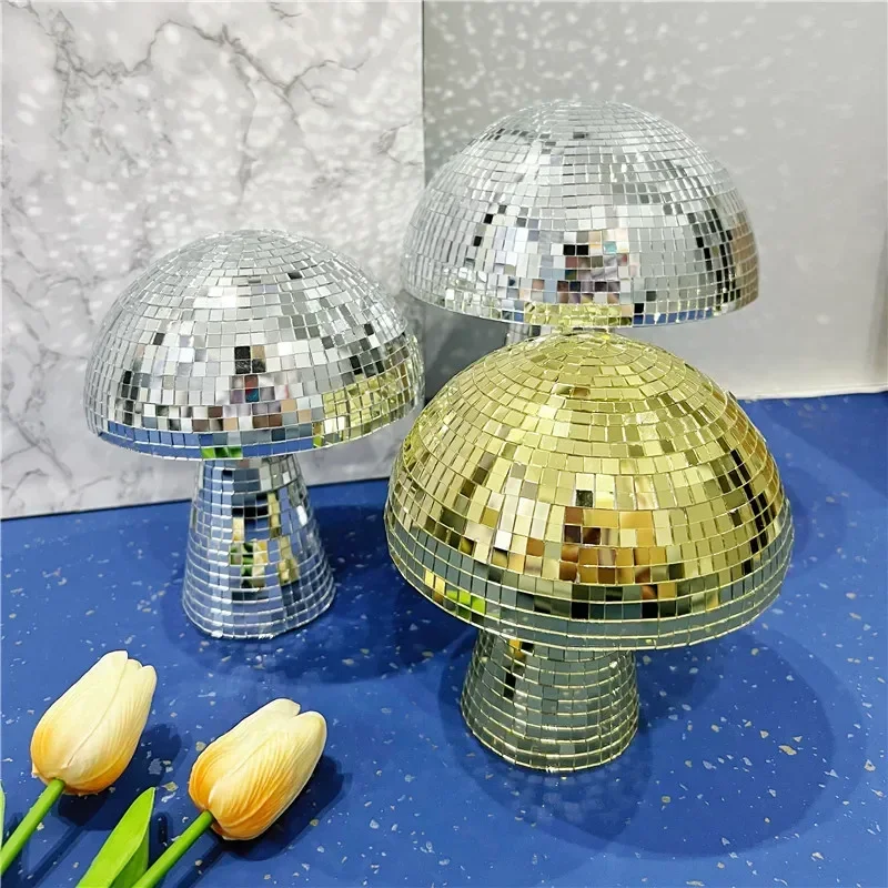 2023 Disco Champignons Slaapkamer Decoratie Disco Bal Paddestoel Bruiloftsdecoratie Feestdecoratie Home Decor Paddestoel Decor Discobal