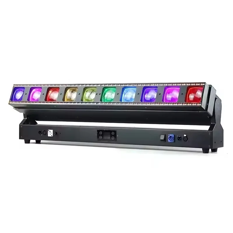 Pixel Zoom Moving Head Stage Light Super DotlineBeam Wall Wash with AuxiliaryLED Bar forLive Concert Professional StageLighting