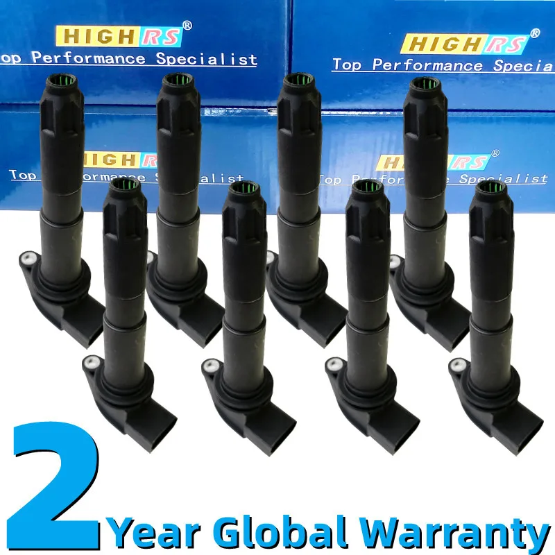 

Ignition Coil pack For 2003 2004 2005 2006 Porsche Carrera GT 980 5.7L V10 M80 Cayenne 9PA 4.5L V8 M48 02-2007 98060290400