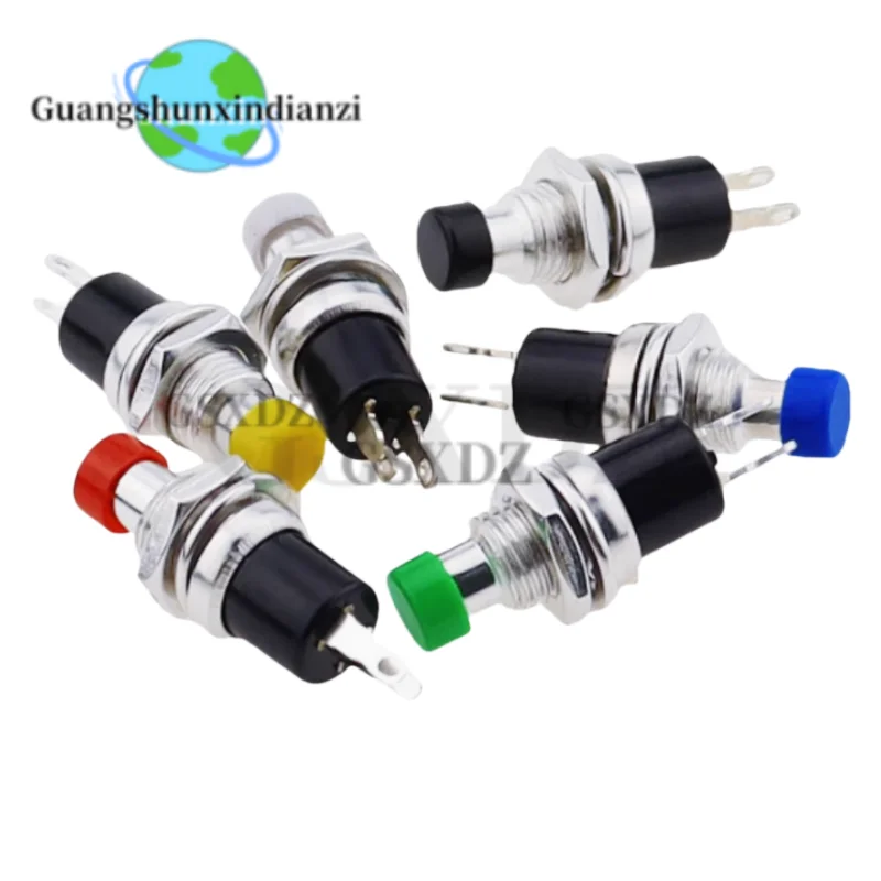 6PCS 7MM Push Butto… - image