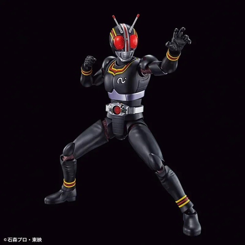 Kamen Rider Model Garage Kit Figure-rise 1/8 Masked Rider Black Anime Action Figure Assembly Model Toys