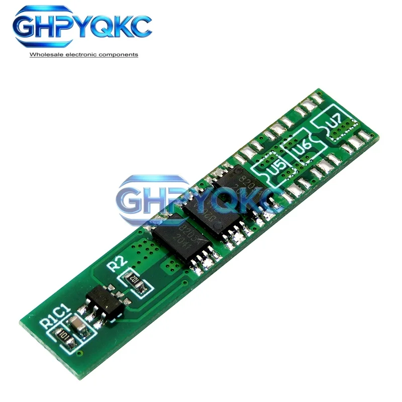 GHPYQKC 1S 3.7V Li-ion 3 4 6MOS BMS PCM Battery Protection Board PCM for 18650 Lithium Lion Battery