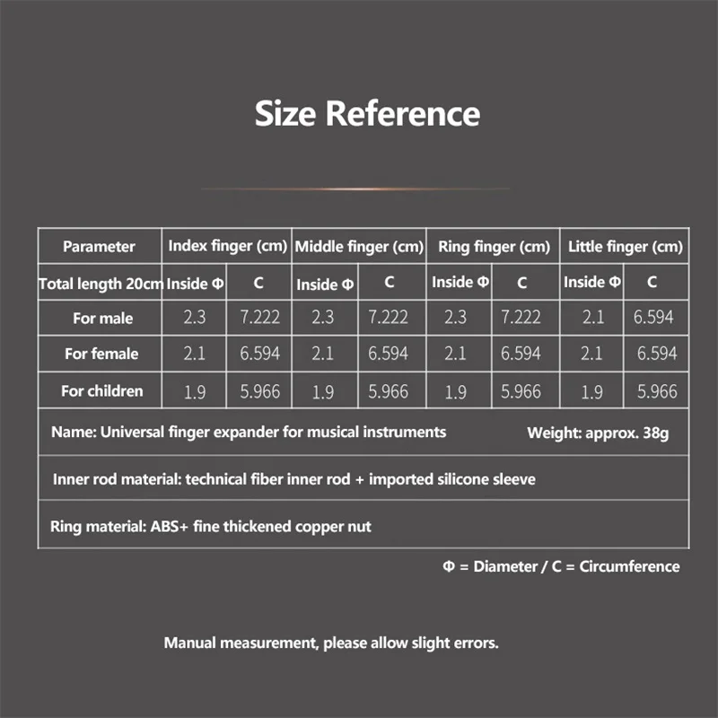 Musical Instrument Universal Finger Amplifier Ukulele Guitar Bass Accessories Piano Beginners Practice Adjustable Spacing