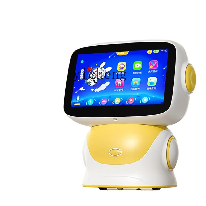 Tqh Slimme Vroege Educatie Robot Kinderen Leermachine Met Geletterdheid Pinyin Verlichting App Lid Baby Puzzel