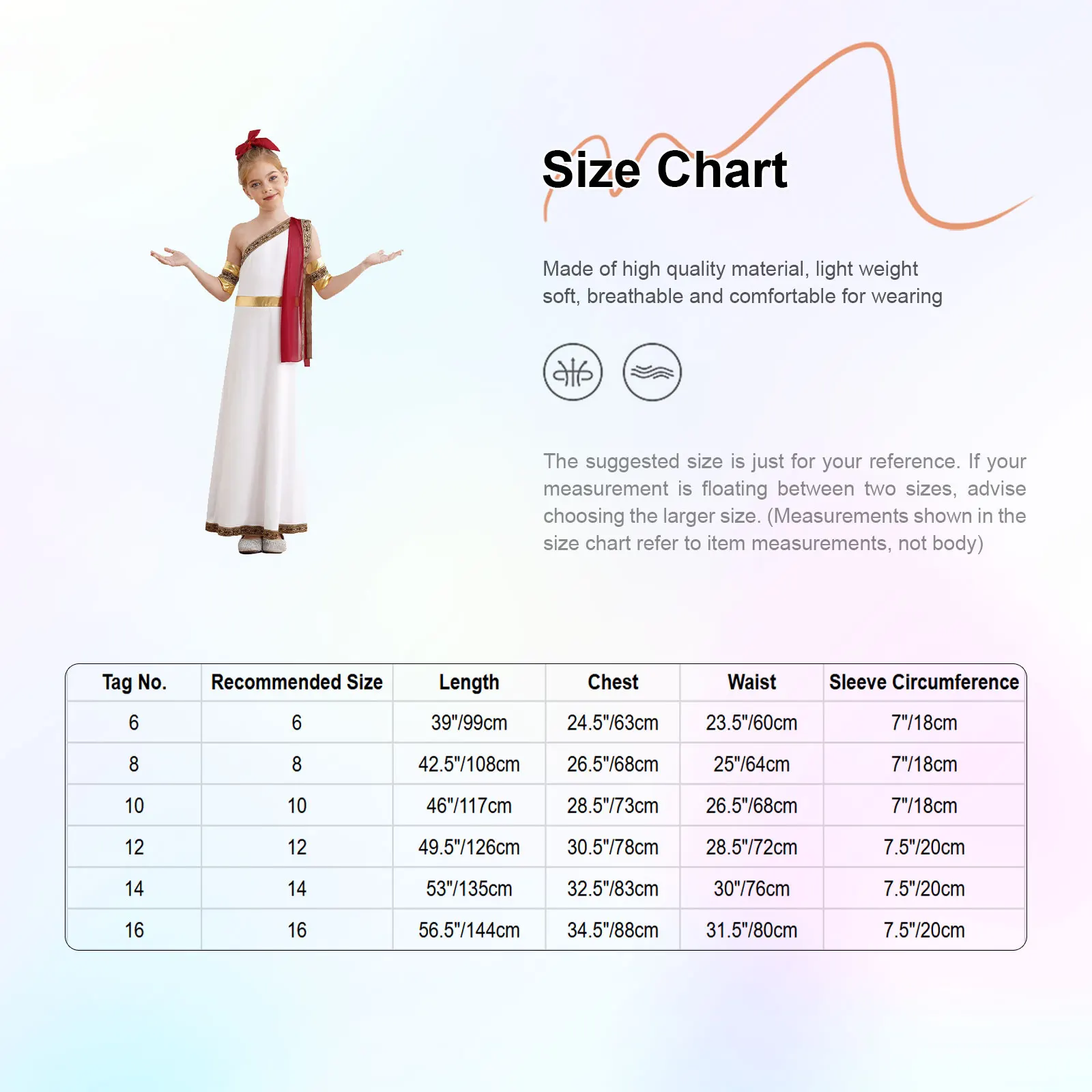 الفتيات الآلهة الرومانية اليونانية القديمة توغا حفلة الهالوين الأميرة المصرية تأثيري حلي كتف واحد رداء مع الأصفاد