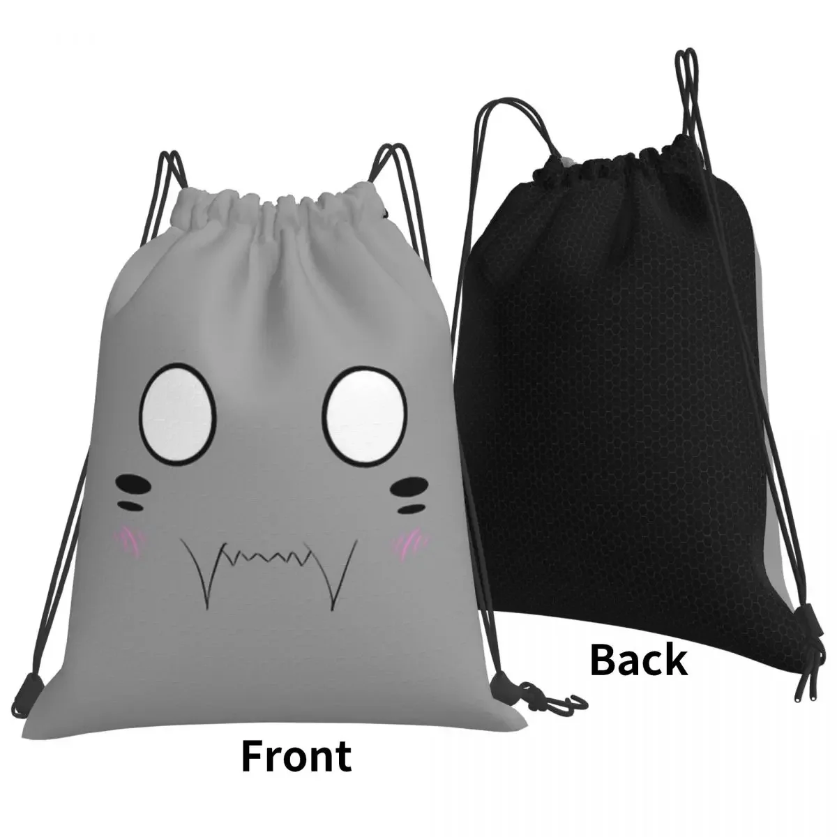 Cute Alphonse Elric (FMA) Mochila, Casual portátil Drawstring Bag, Bundle Pocket, Sports Bag, Bookbag para viagens, estudante