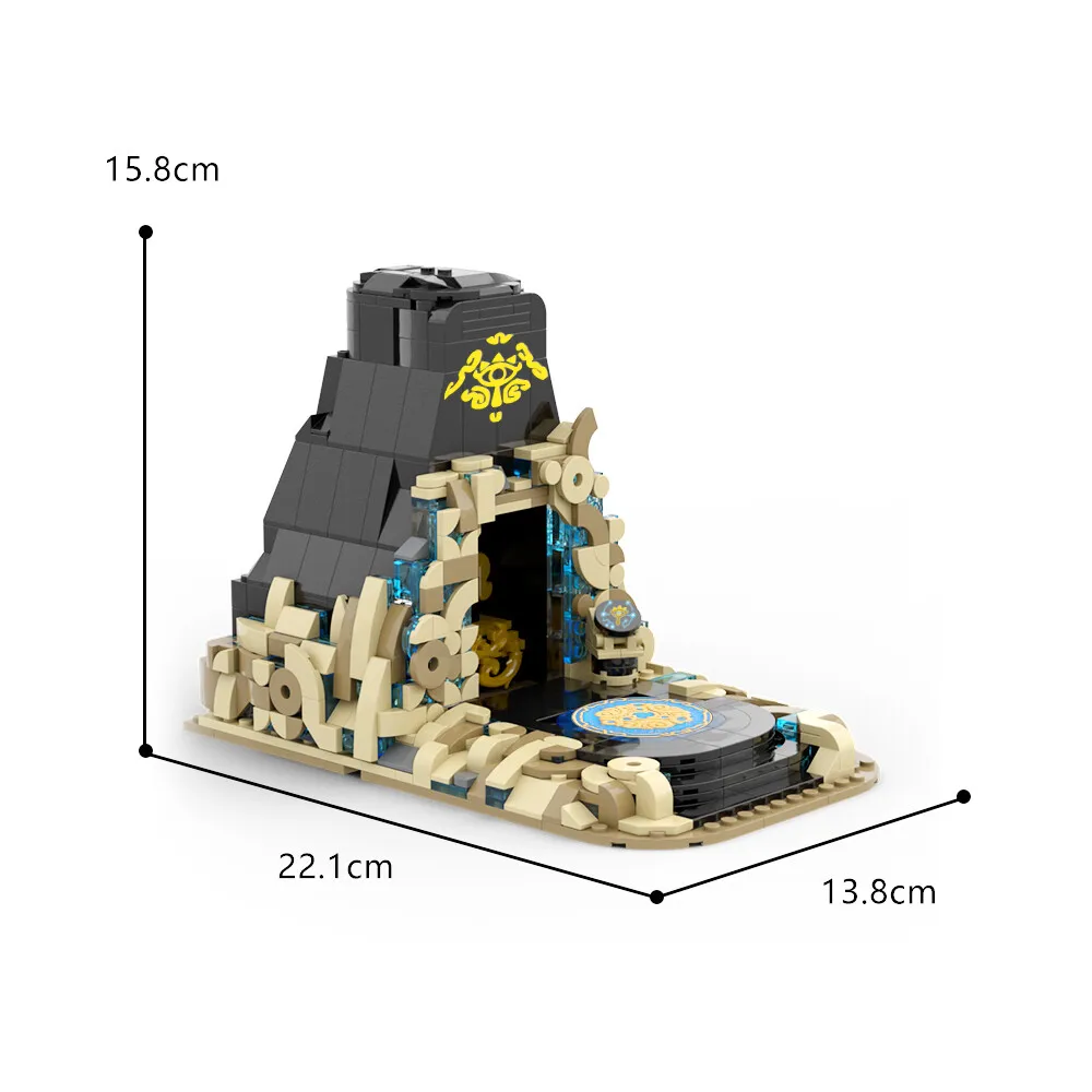 

C807802 A Dungeon-like Puzzles Room Model 697 Parts Building Toys Set