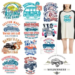Car stickers Letter patches Heat Transfer PVC Patch Thermal Transfers Decals Patch on Jackets bags socks pillow clothes
