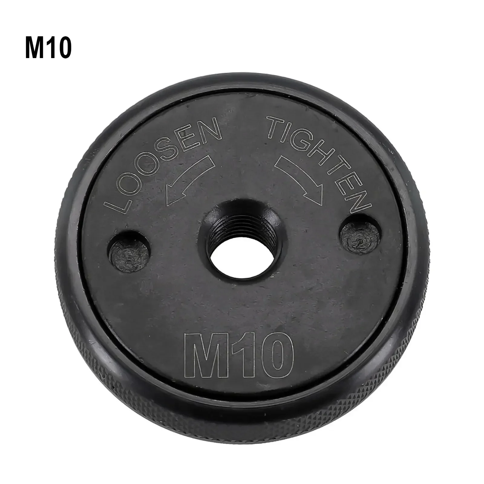 Thread Angle Grinder Pressure Plate, Porca de flange para retificação angular, Quick Release Chuck Tool, M10