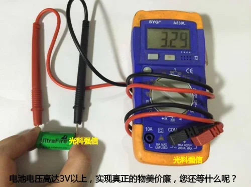 Neue echte CR123A wiederaufladbare Lithiumbatterie 1000 MAH Scheinwerferlampe 3,0 V Angeln Taschenlampe Kamera wiederaufladbare Li-Ionen-Zelle